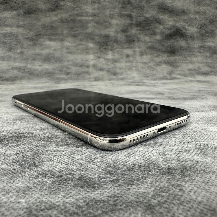 아이폰X 64GB 실버--3