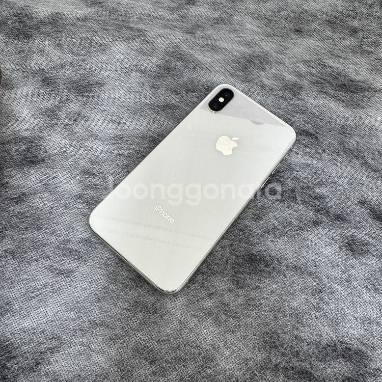 아이폰X 64GB 실버--0