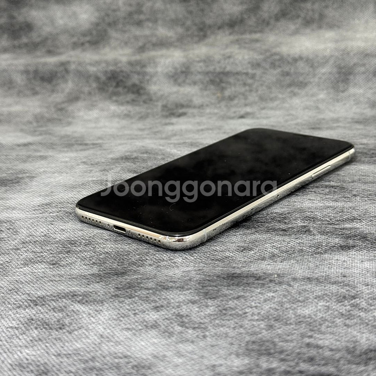 아이폰X 64GB 실버--8