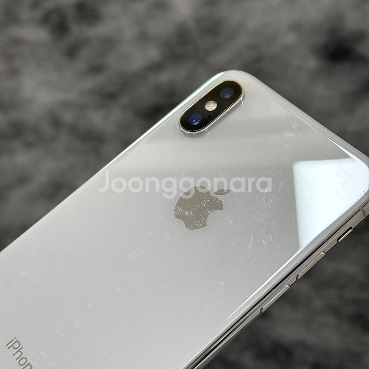 아이폰X 64GB 실버--6