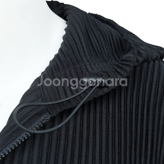 [M-2XL] 리플레이스먼트 플리츠 집업 후드 스웨트--3