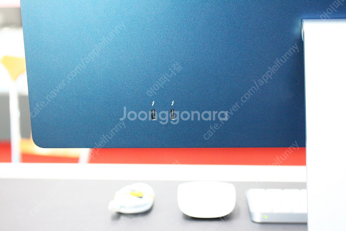 [애플]풀구성 아이맥 m1 24인치 블루 mjv93kh--4