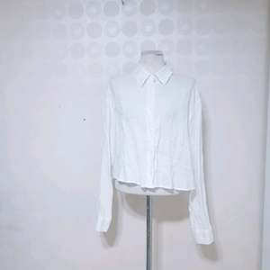 Free/새것/여성린넨남방/화이트남방/여성남방