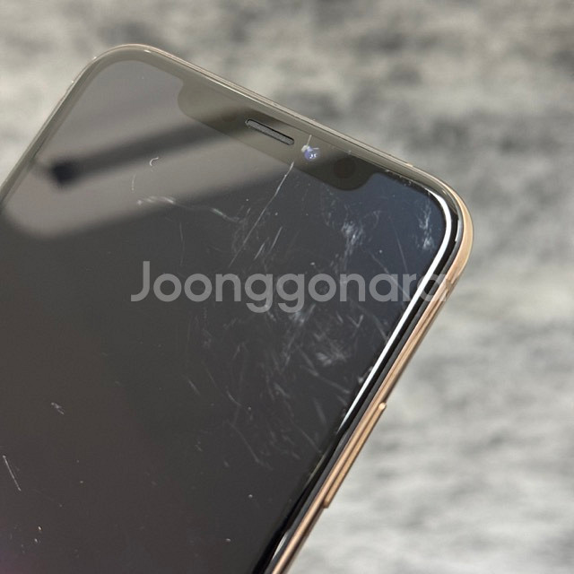 아이폰xs 64GB 골드--4