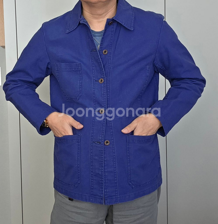 베트라 VETRA 프렌치 워크자켓 브레이져 로얄 블루--8