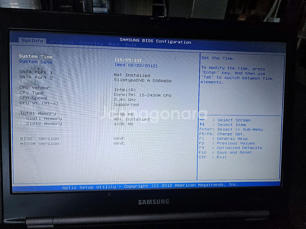 삼성노트북-(i5-2430)부품용--1