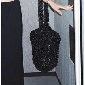 autt 어트 maze bag 메이즈 백 블랙 네트백
