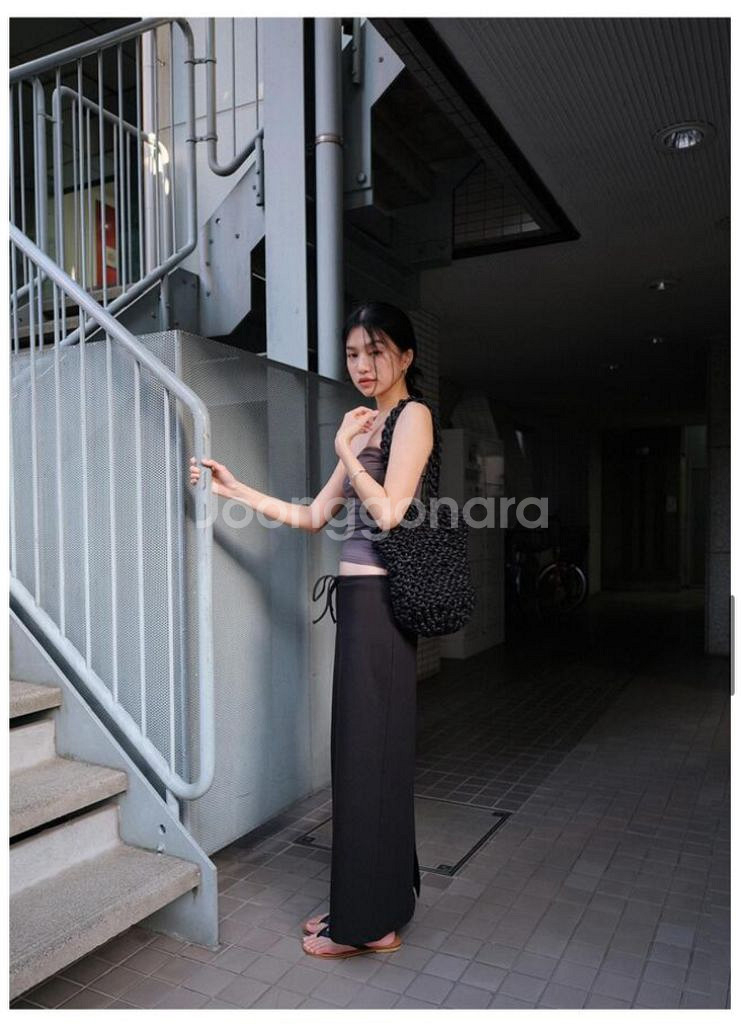 autt 어트 maze bag 메이즈 백 블랙 네트백--3