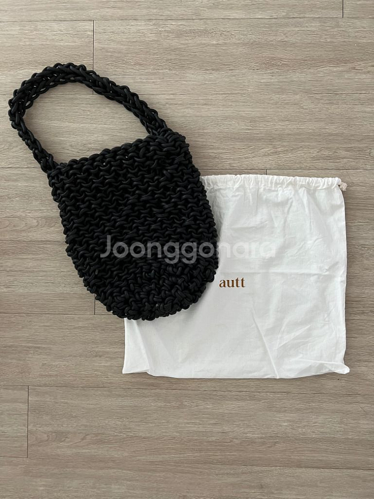 autt 어트 maze bag 메이즈 백 블랙 네트백--7