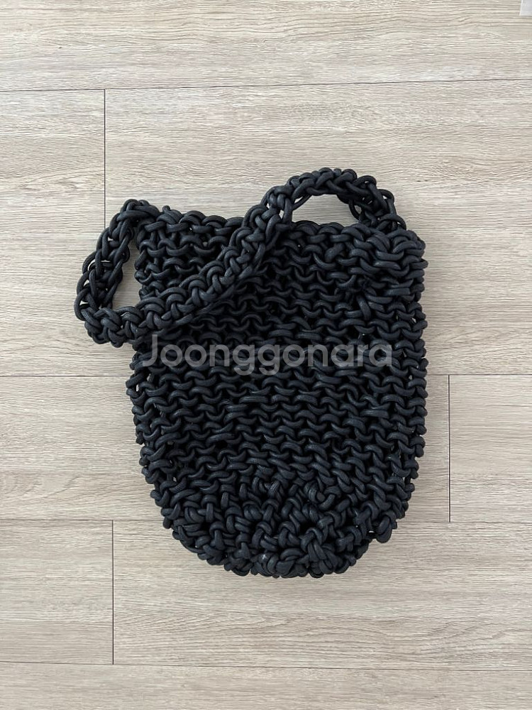 autt 어트 maze bag 메이즈 백 블랙 네트백--8