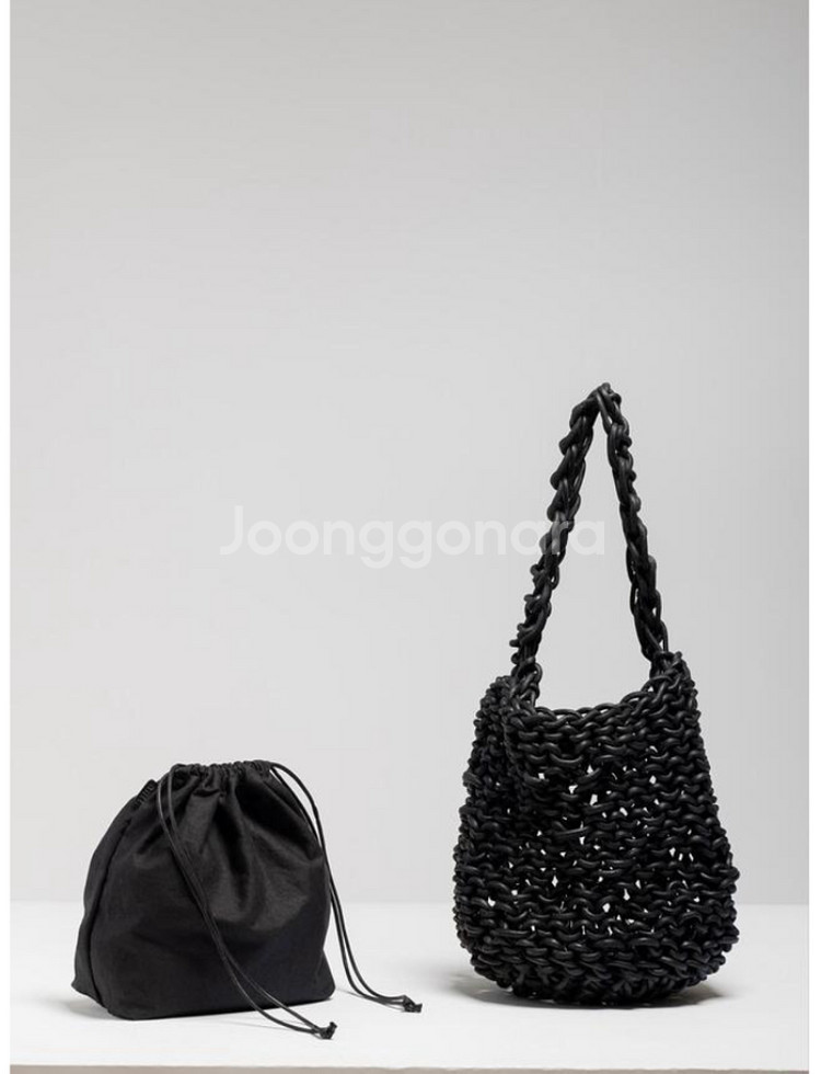 autt 어트 maze bag 메이즈 백 블랙 네트백--6