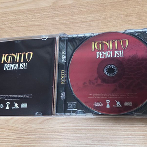 이그니토 1집 친필싸인 CD