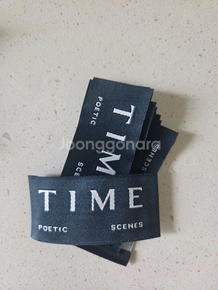time타임 옷 상표 30장--0
