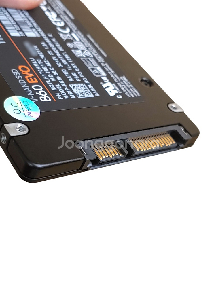 윈도우 설치 삼성 860 EVO SATA 1TB SSD--4