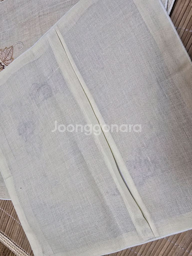 천연 시어서커 삼베 난초방석 8장--9