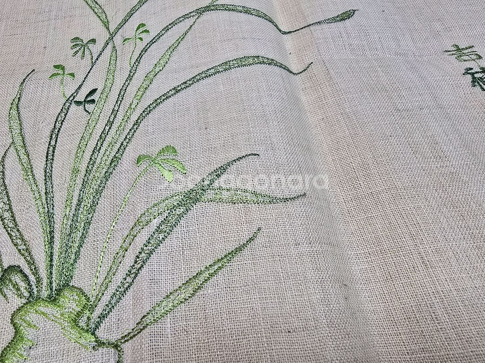 천연 시어서커 삼베 난초방석 8장--7