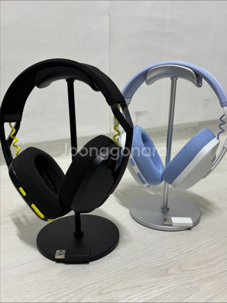 로지텍 G435 무선 헤드셋(블루투스도 가능)--2