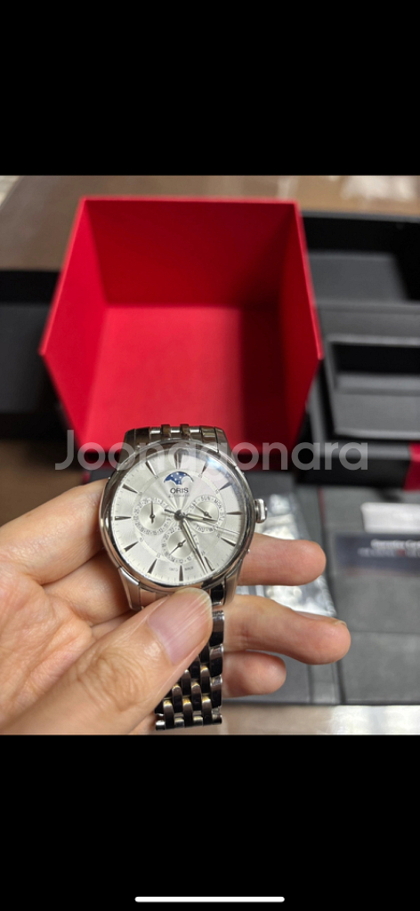 오리스 남성시계 아뜰리에 문페이즈 41mm--3