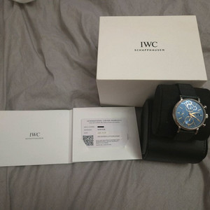 IWC 포르토피노 크로노그래프 42mm