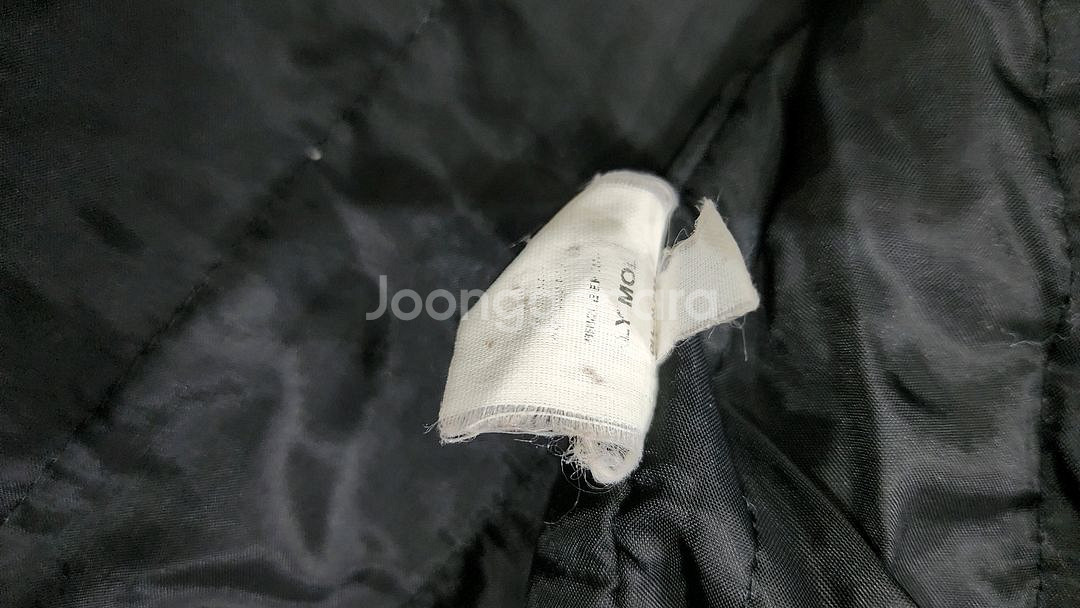 빈티지 산타클럽 바시티 코듀로이 가죽 자켓 페이크레더--9