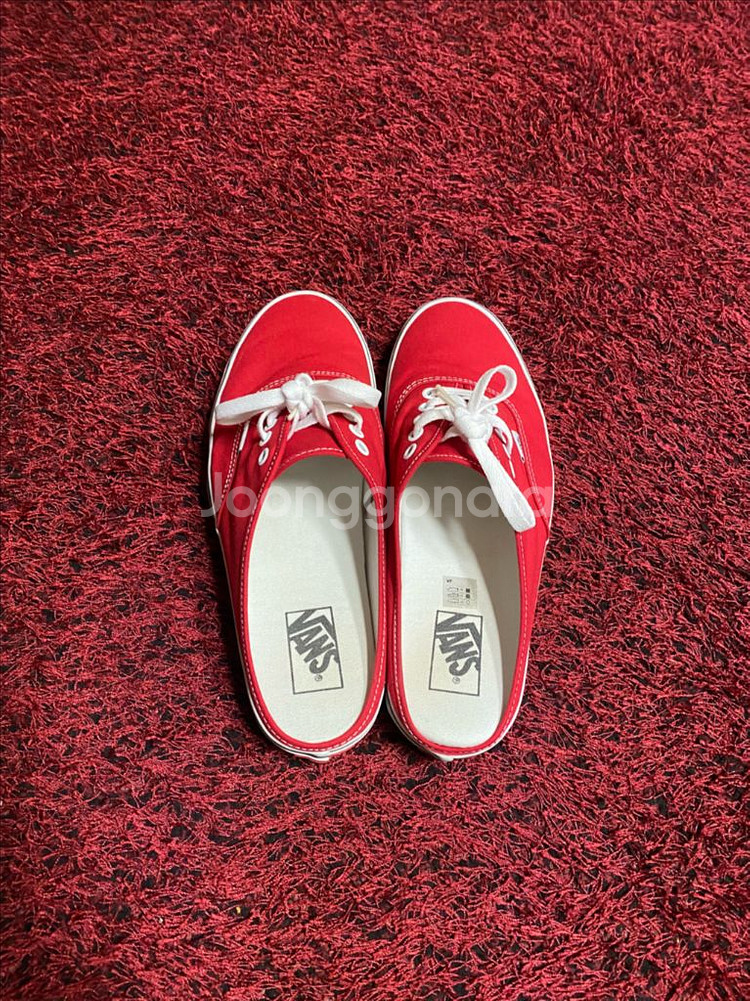 Vans 반스 어센틱뮬 280 레드 판매--1