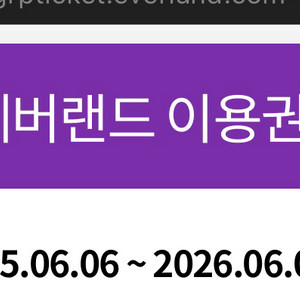 에버랜드 이용권 팝니다