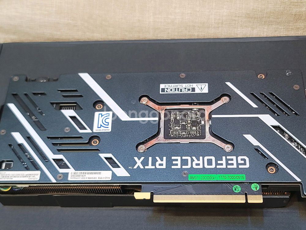 갤럭시 RTX 3070 그래픽 카드 팝니다 성남.분--7