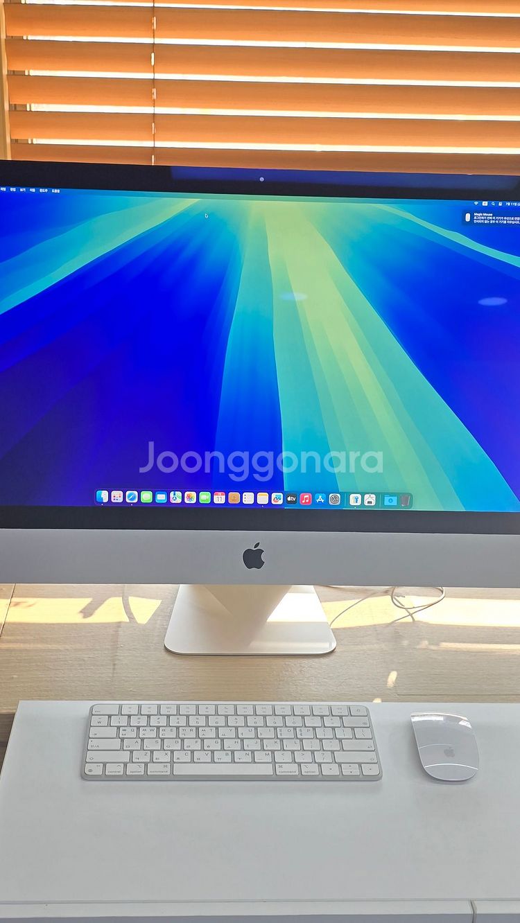 아이맥27 2020 i7 16G 5500 XT 8G--0