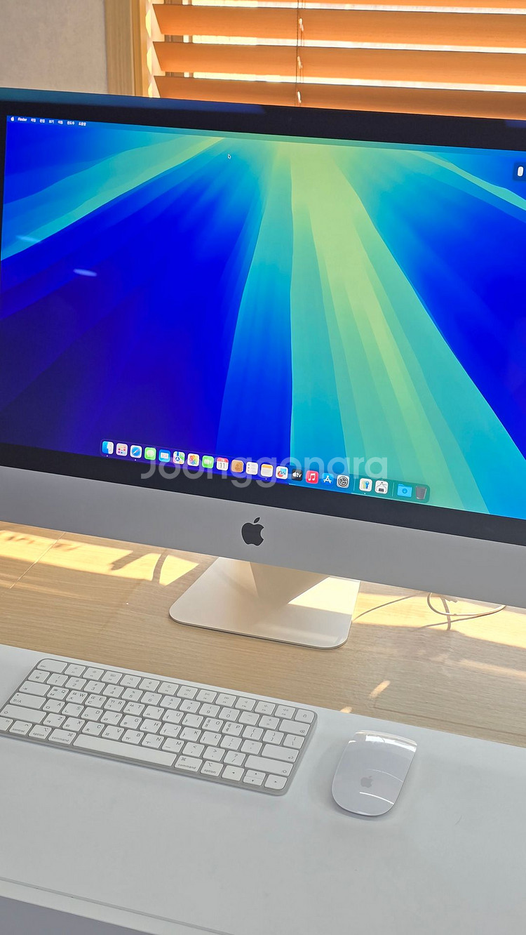 아이맥27 2020 i7 16G 5500 XT 8G--6