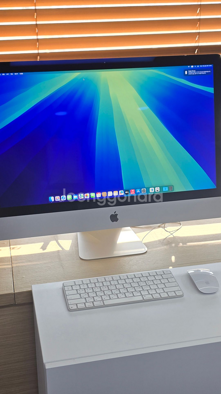 아이맥27 2020 i7 16G 5500 XT 8G--1