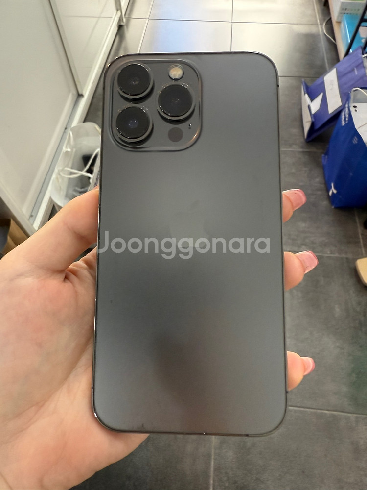 아이폰13프로 그래파이트 256GB/100%--6