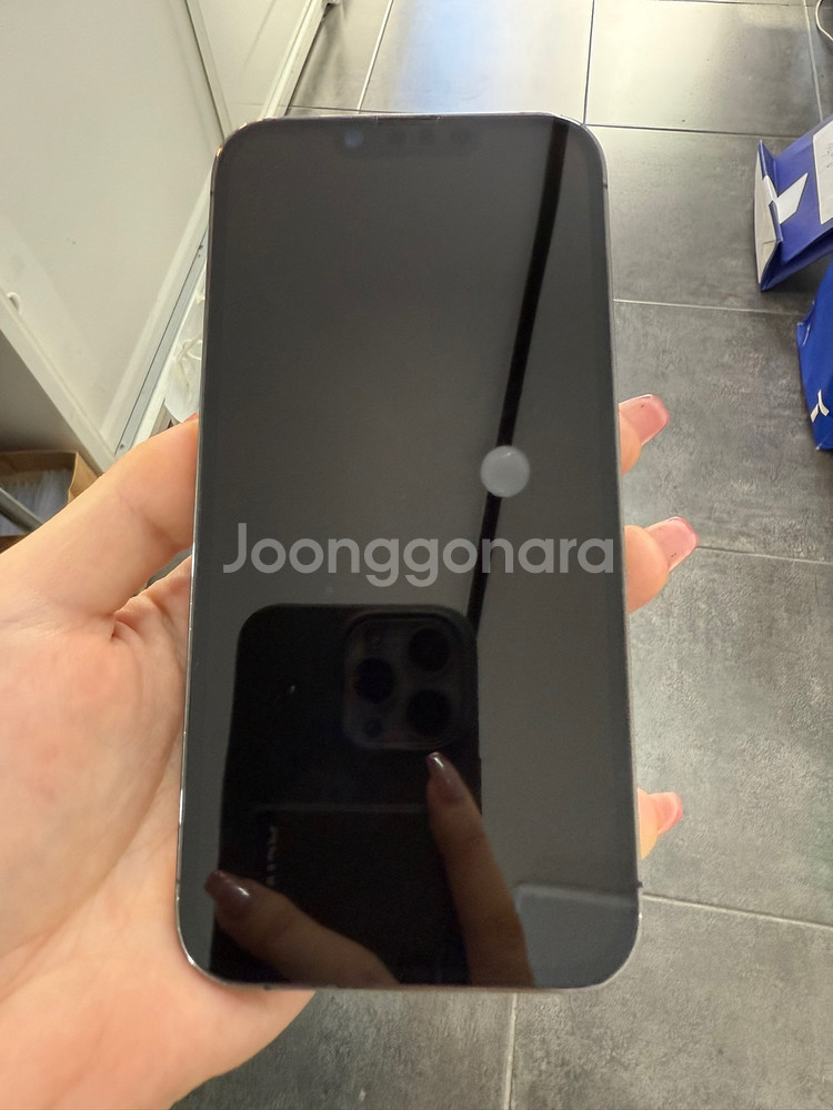 아이폰13프로 그래파이트 256GB/100%--3