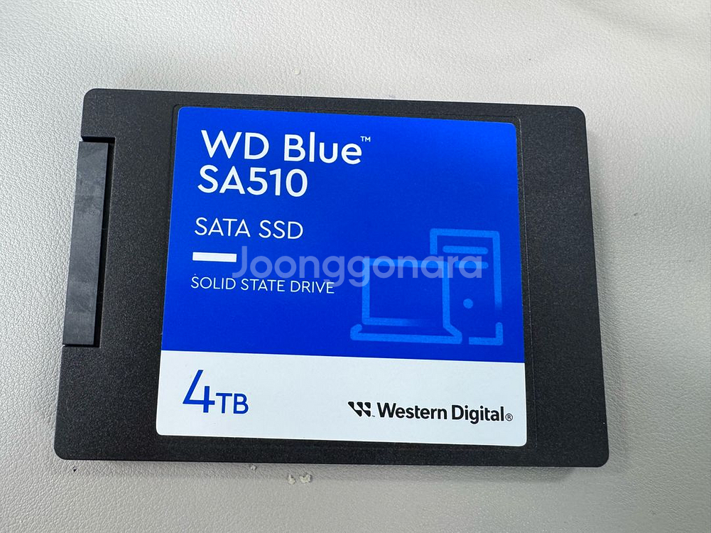 웨스턴디지털 SATA SSD 4TB--0