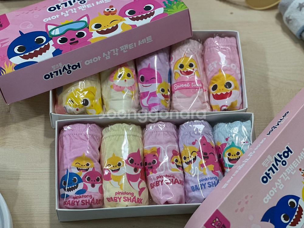 핑크퐁 아기상어팬티 100 반택포함--0