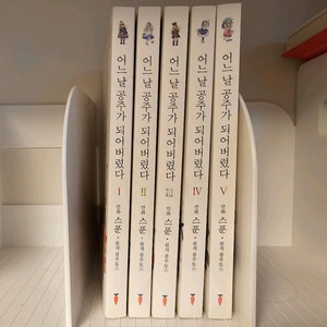 어공주 어느 날 공주가 되어버렸다 만화책 1~5권