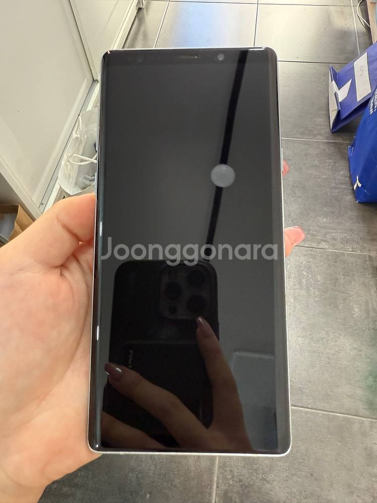 갤럭시노트9 128GB 실버/ Y938--0
