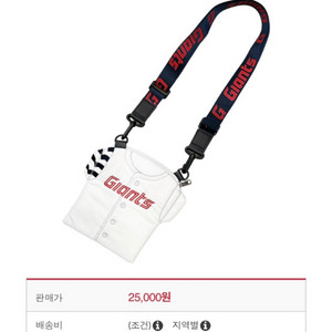 롯데자이언츠가방