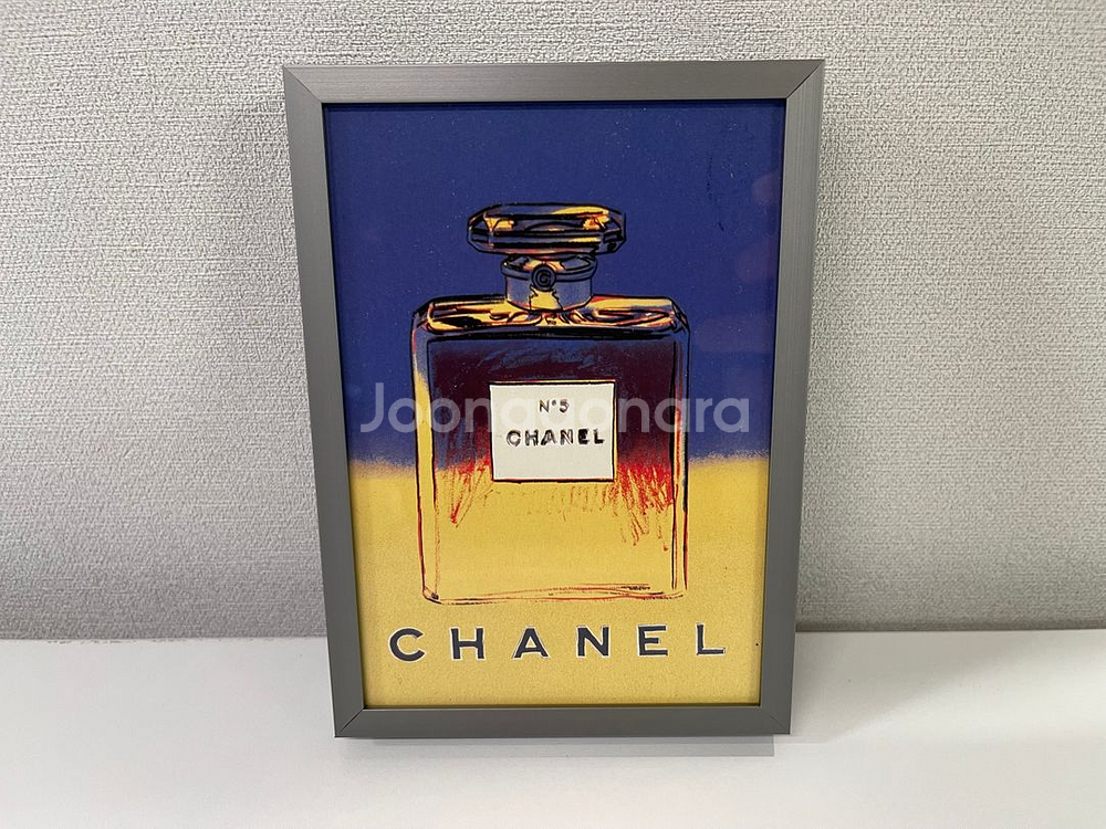 샤넬 x 앤디워홀 아트 포토 CHANEL AD1997--0