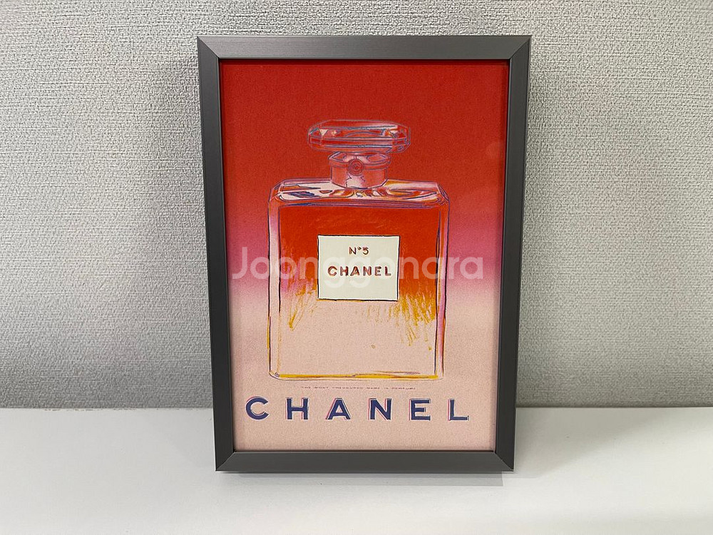 샤넬 x 앤디워홀 아트 포토 CHANEL AD1997--0