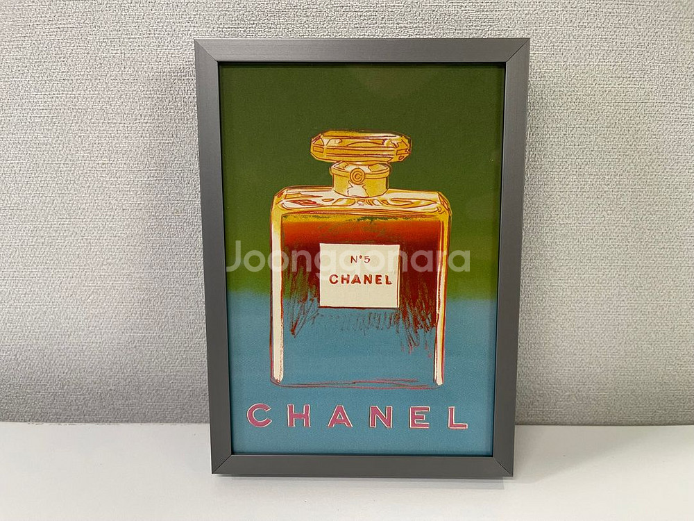 샤넬 x 앤디워홀 아트 포토 CHANEL AD1997--0
