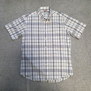 Hush Puppy 허시파피 체크 반팔셔츠 L(100)