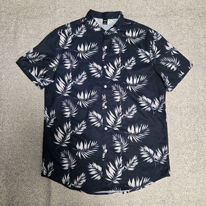 Shein 빈티지 하와이안 반팔 셔츠 L(100)