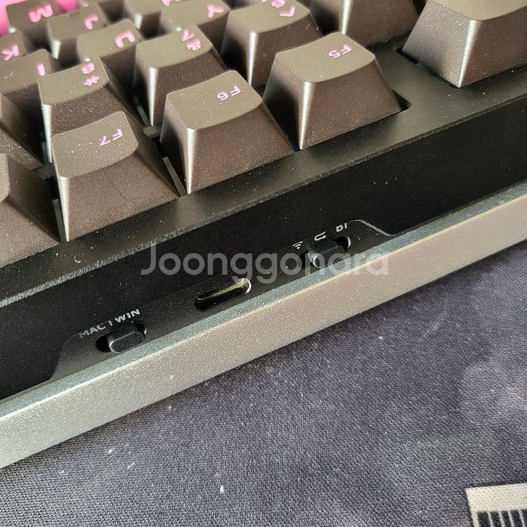 vgn vxe75 풀알루미늄 키보드+전용 노브다이얼--5
