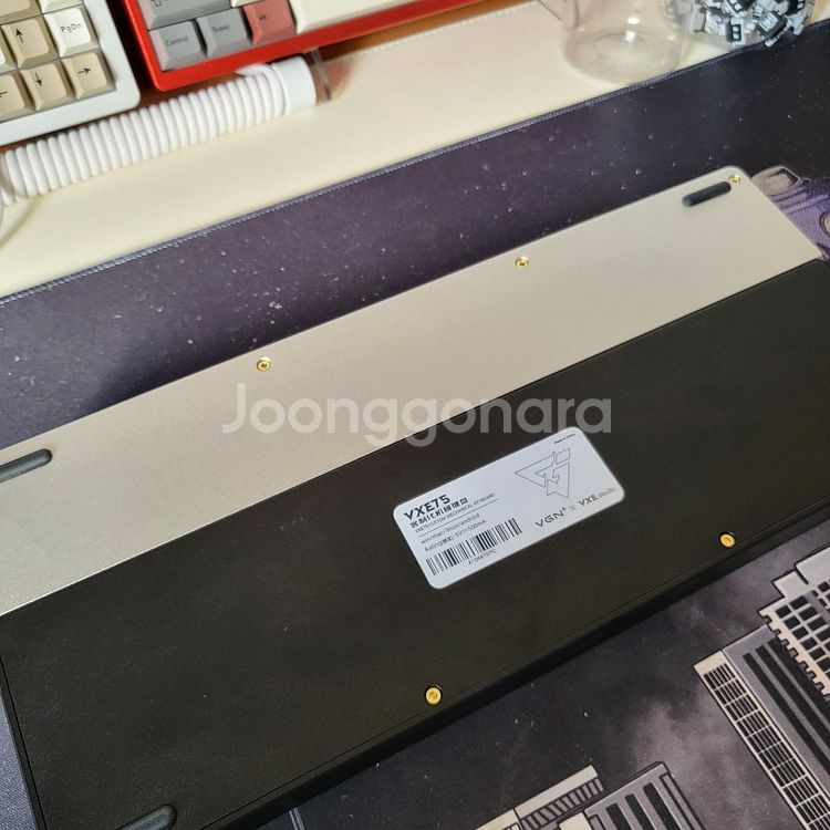 vgn vxe75 풀알루미늄 키보드+전용 노브다이얼--6