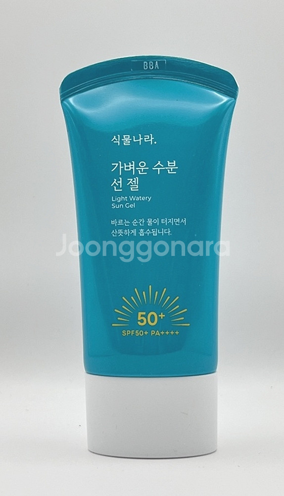 [미사용/새상품]식물나라 가벼운 수분 선 젤--0