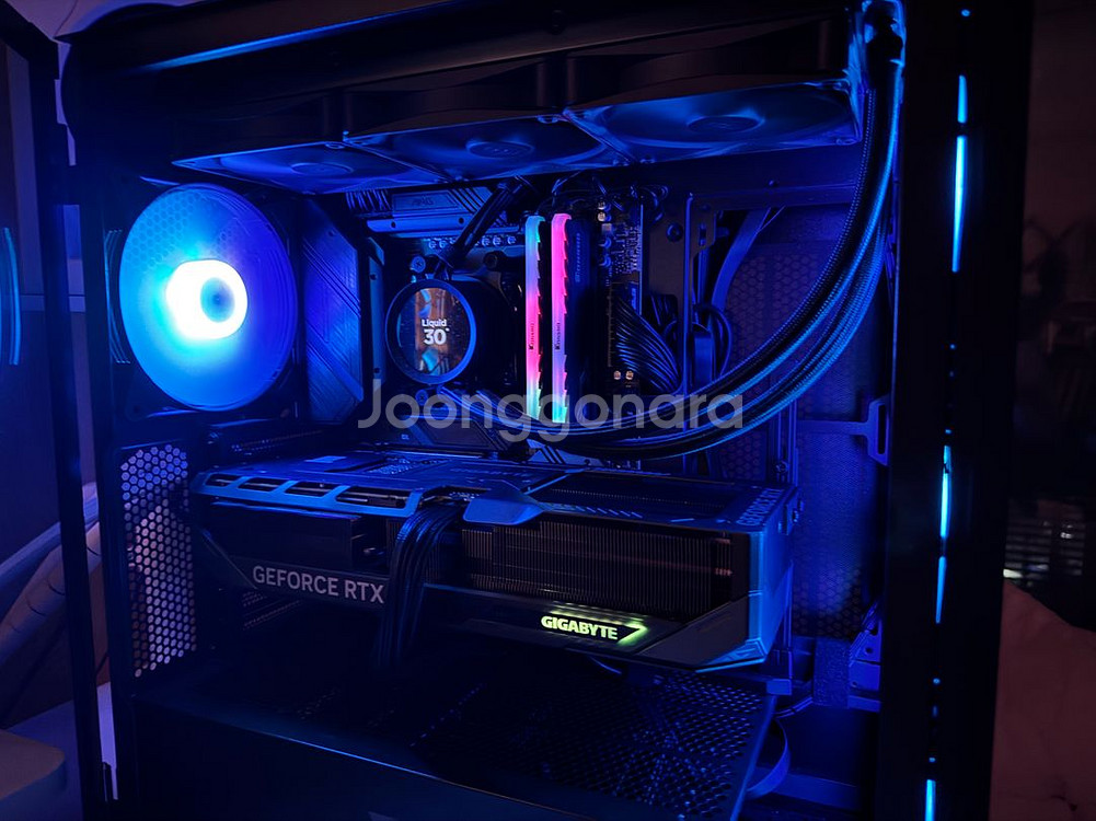 5080, 7900x3D 조립 컴퓨터 본체 저렴하게 팝--0