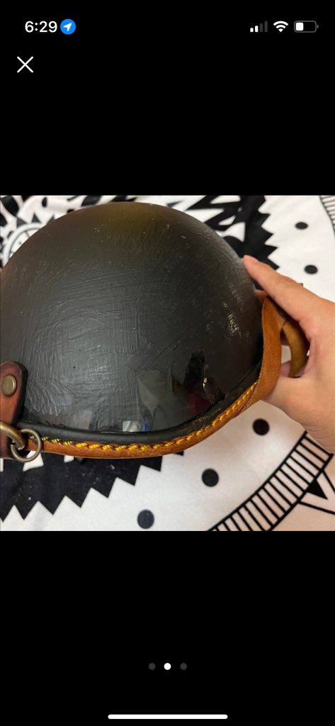 할리데이비슨 110주년 기념 빈티지 헬멧 이미지