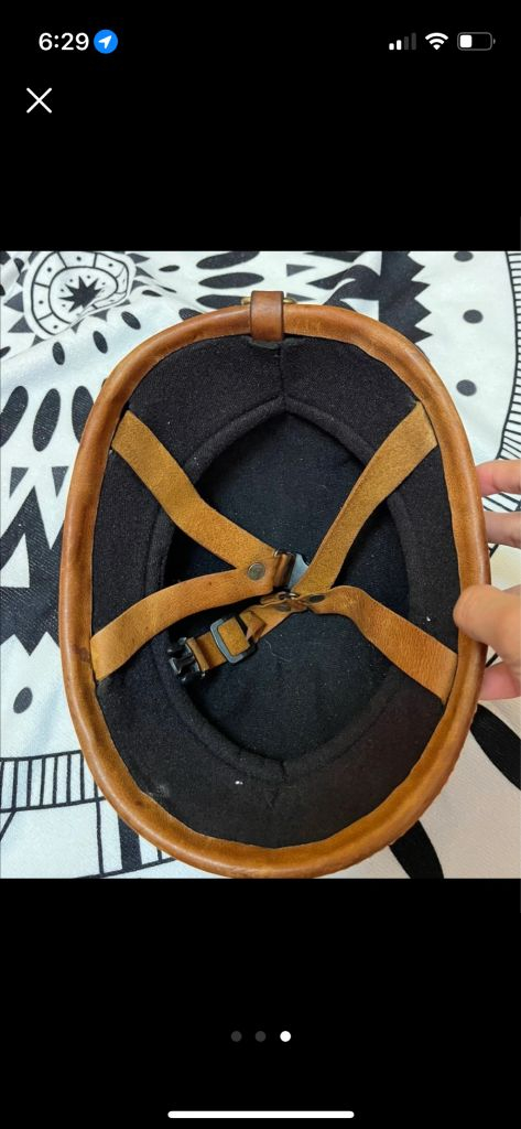 할리데이비슨 110주년 기념 빈티지 헬멧 이미지