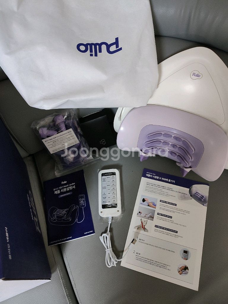 환불가능)폴리오 넥풀러 목 마사지기(새상품)--0