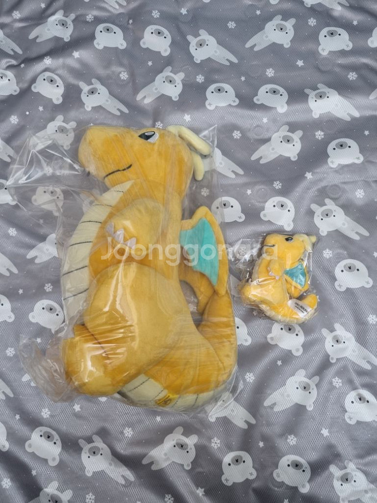 포켓몬스터 망나뇽 포켓몬 중형 인형 봉제인형 30cm--1